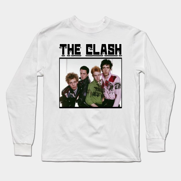 The Clash Long Sleeve T-Shirt by Pemandangan Kenangan 2000